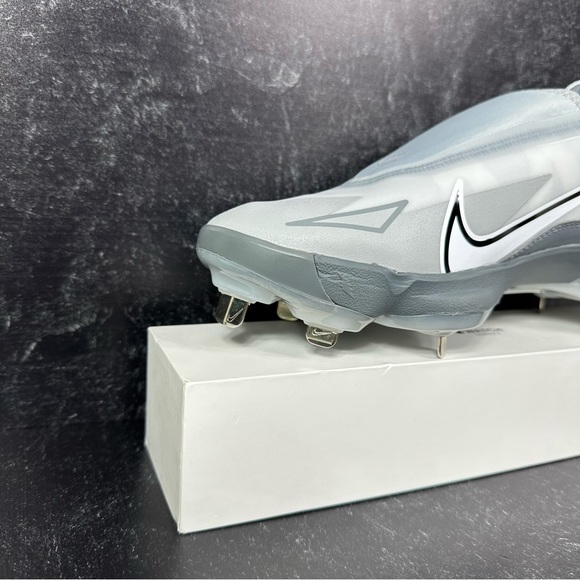 FORCE ZOOM TROUT 8 PRO WOLF GREY GRAY MENS BASEBALL CLEATS SIZE 8.5 METAL STUDS - Picture 6 of 10